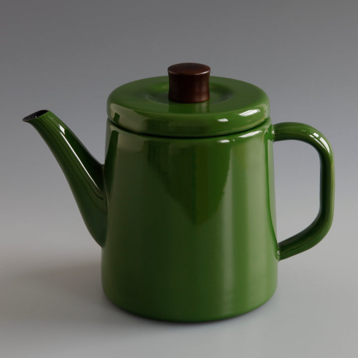 Enamel Teapot Green