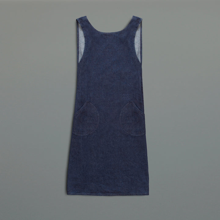 Crossover Dress Denim