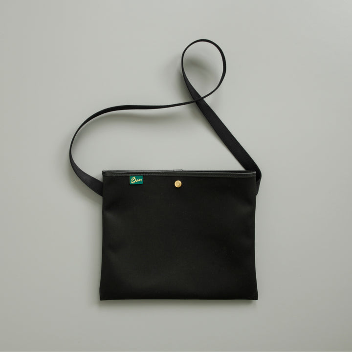 Canvas Musette Bag Black