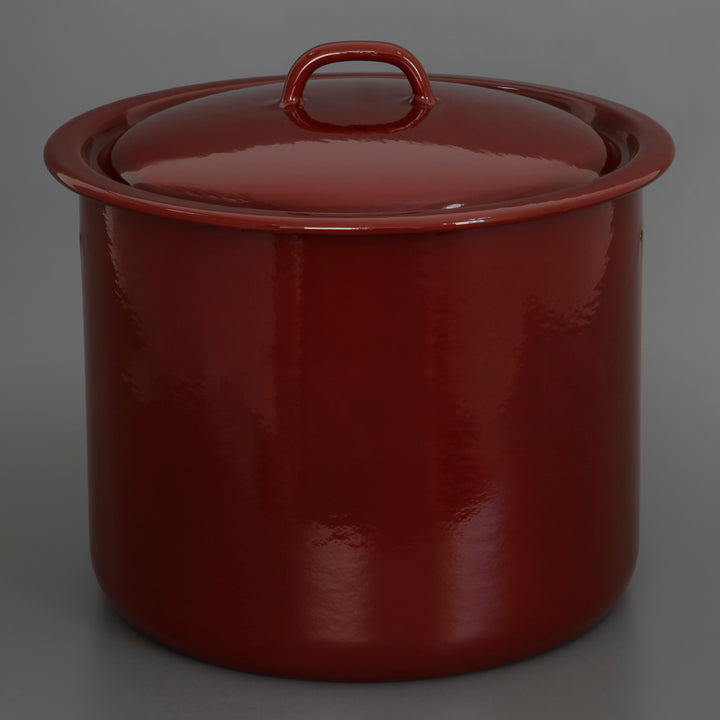 Enamel Bread Bin Brown (seconds quality)