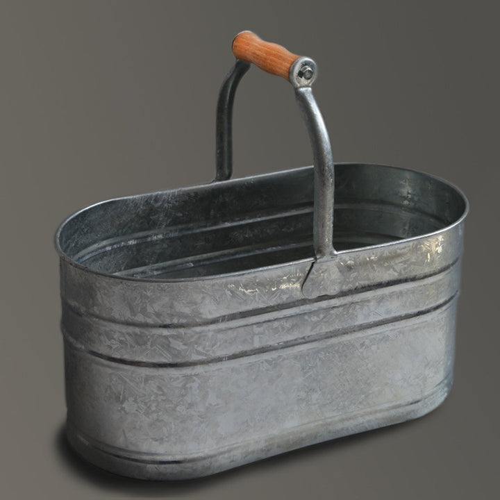 Housekeepers Bucket Galvanised
