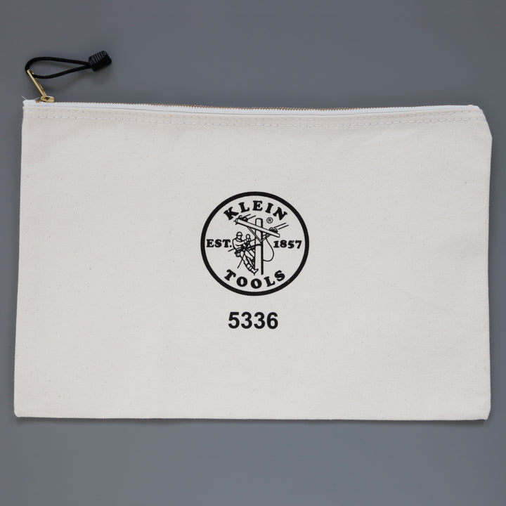 Canvas Zipper Bag Large