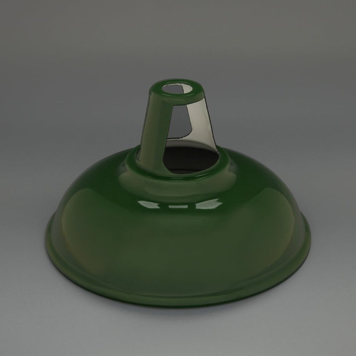 Enamel Lampshade Green