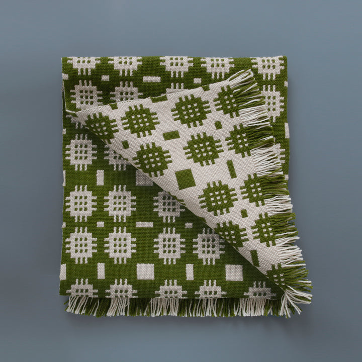 Welsh Floor Rug Green